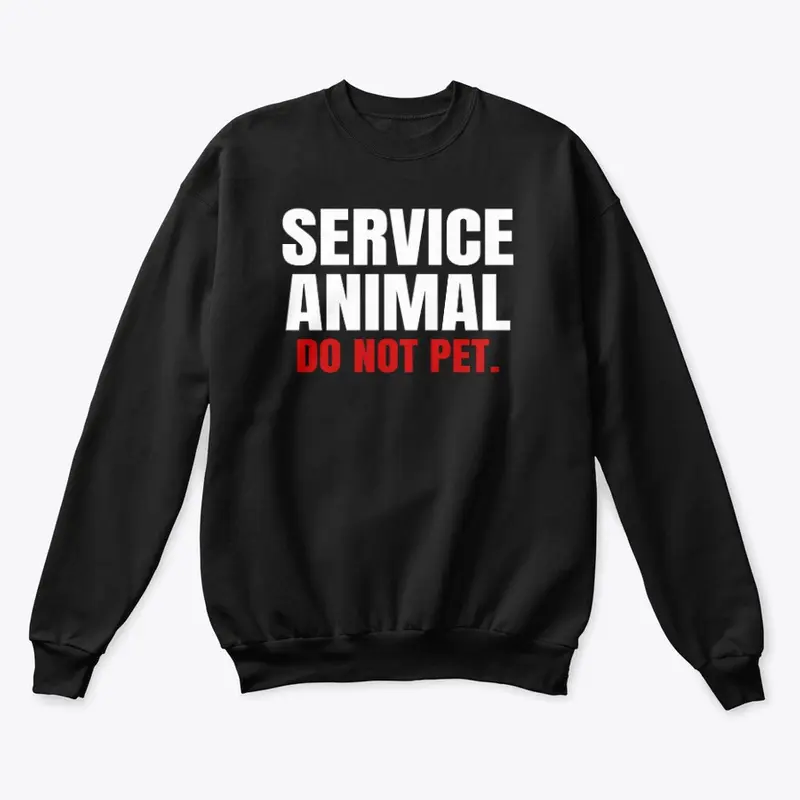 Service Animal Do Not Pet